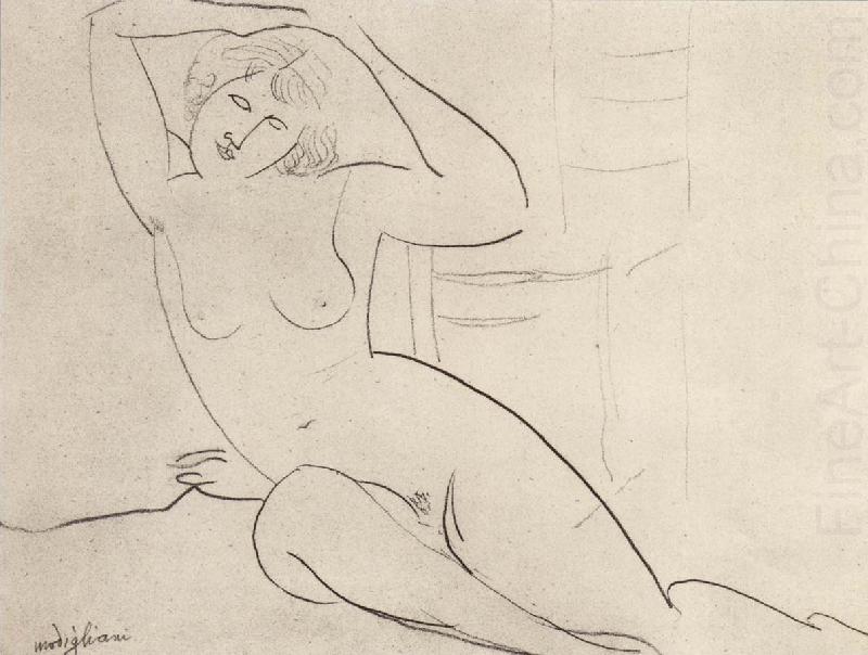 Amedeo Modigliani Seated Nude china oil painting image